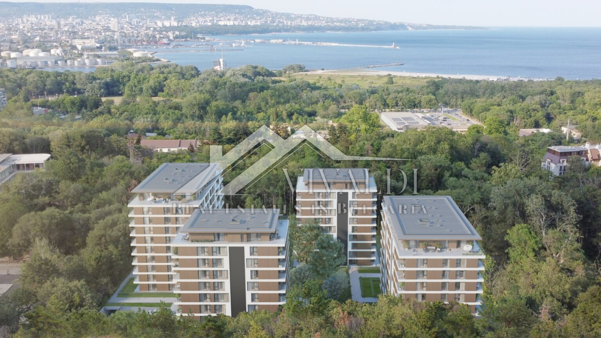 A new gated residential complex in Asparuhovo , Varna