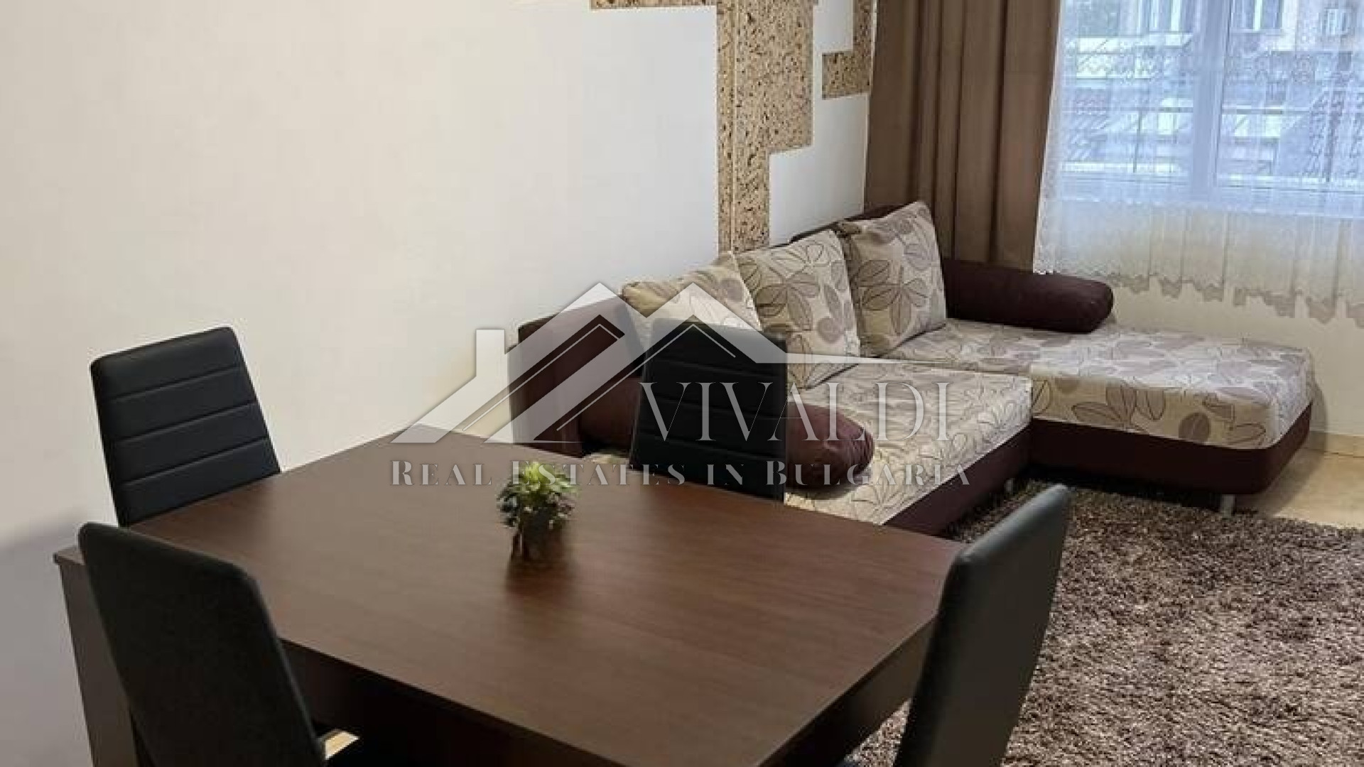 One -bedroom apartment for rent in the center of Varna, in the area of University of Economics