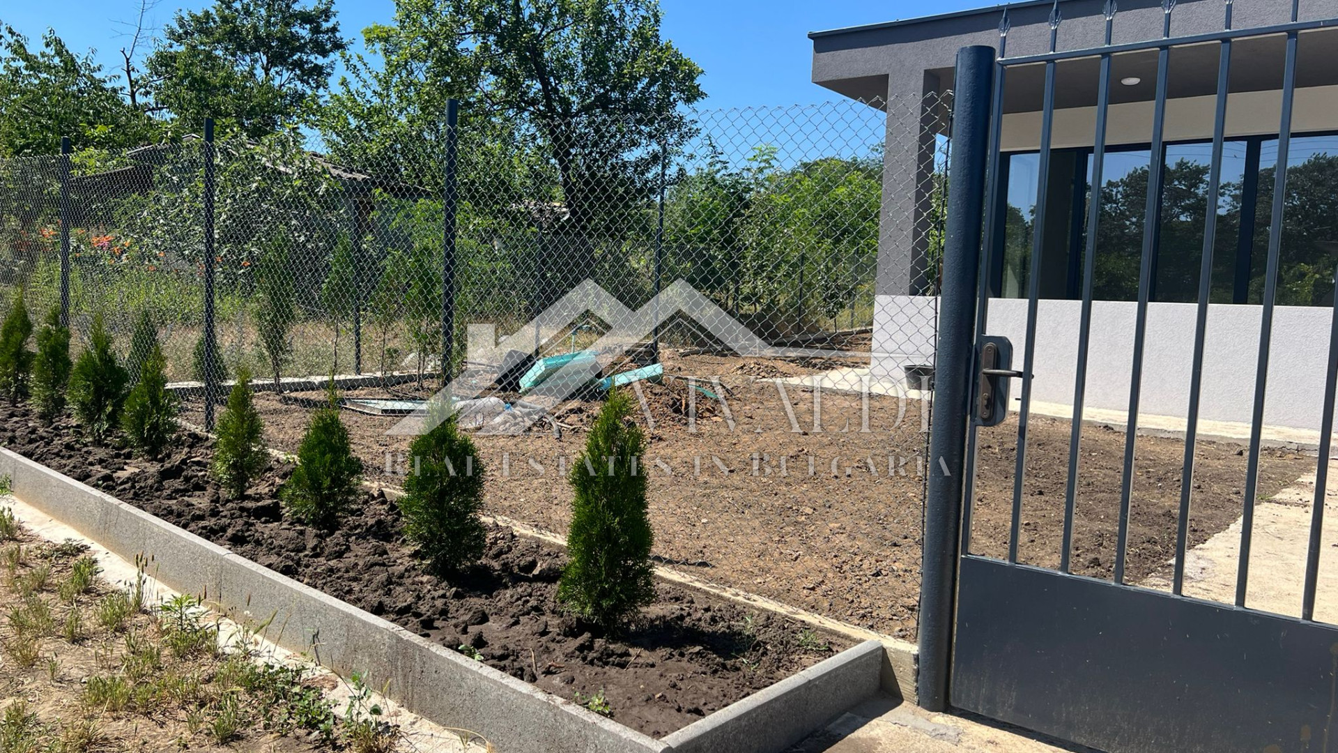 A newly built house with a plot in the city of Varna