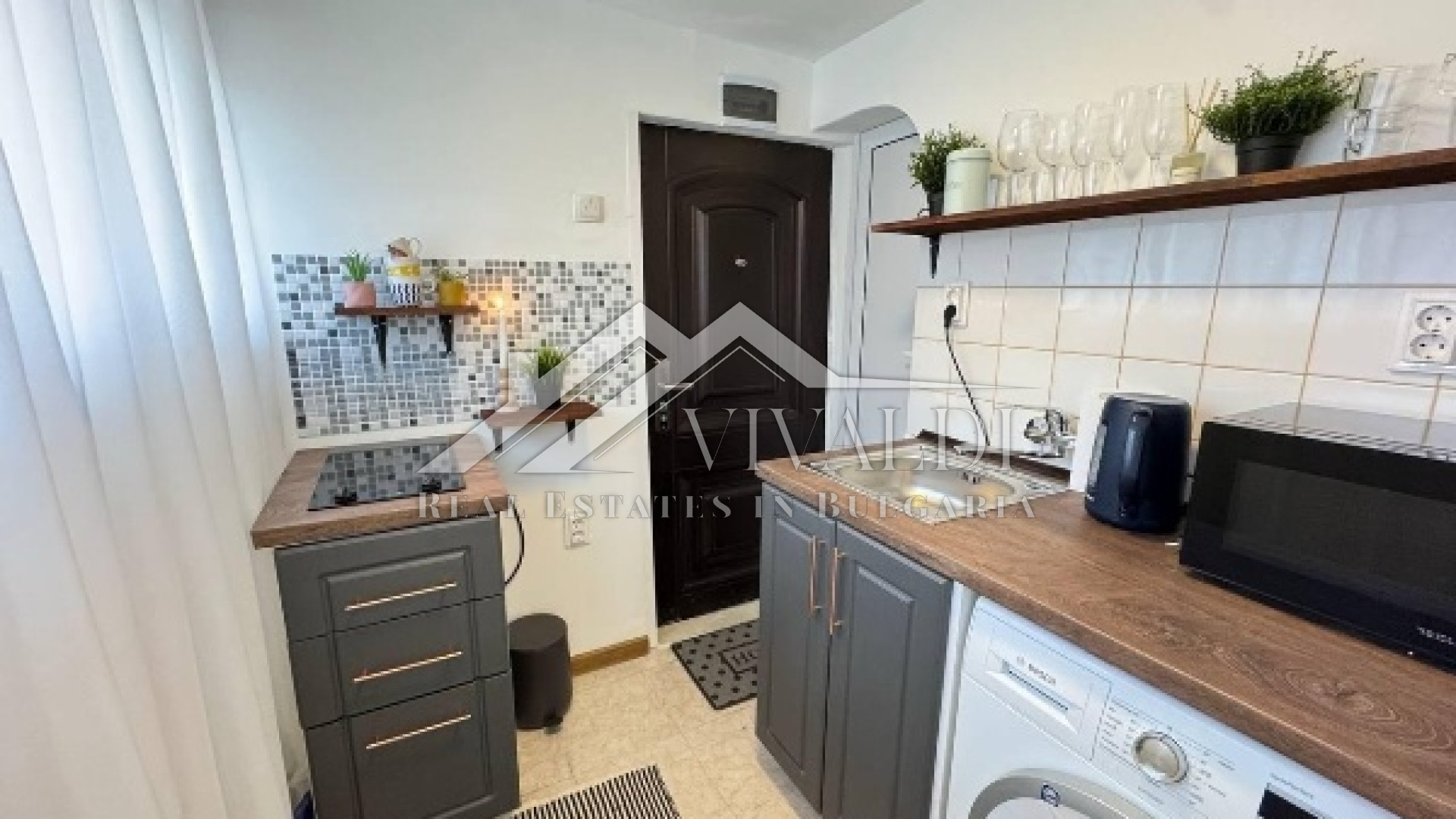 One-room apartment in Chaik residential area, Varna