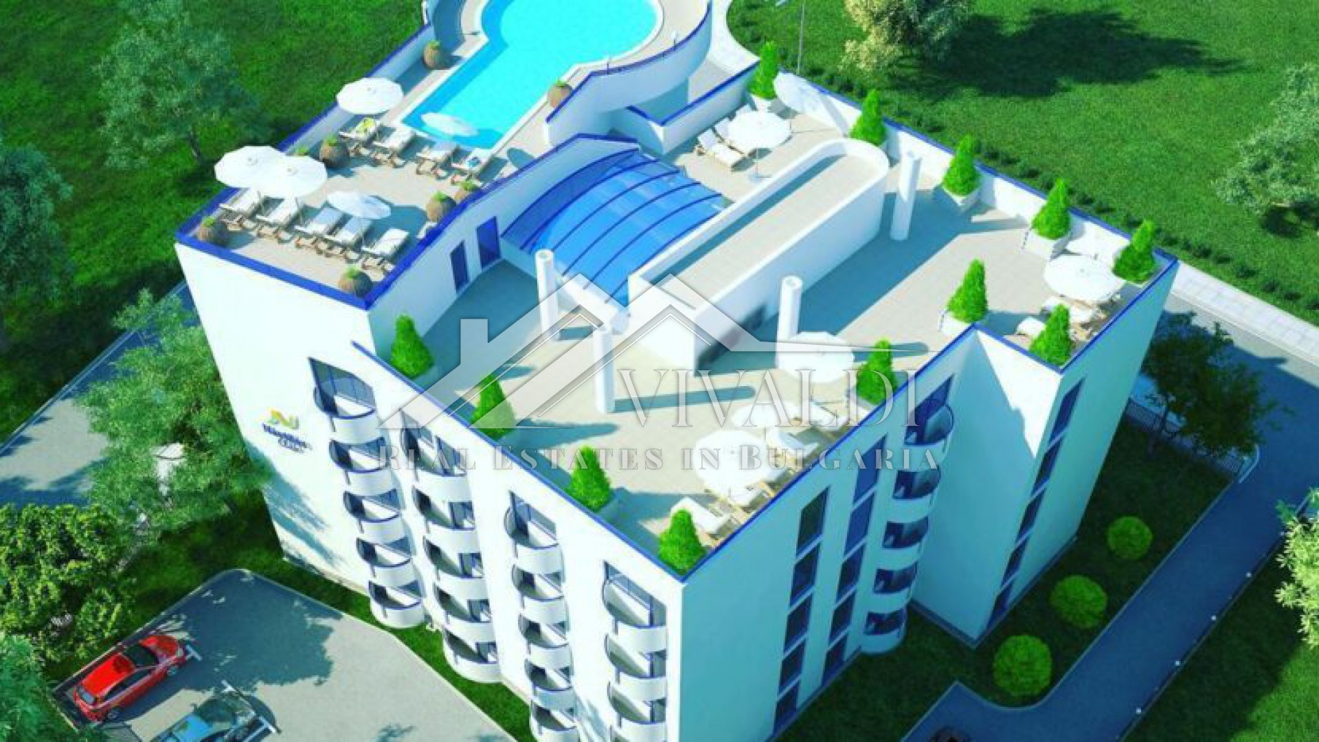 Affordable 1-bedroom apartment in the center of Sunny Beach