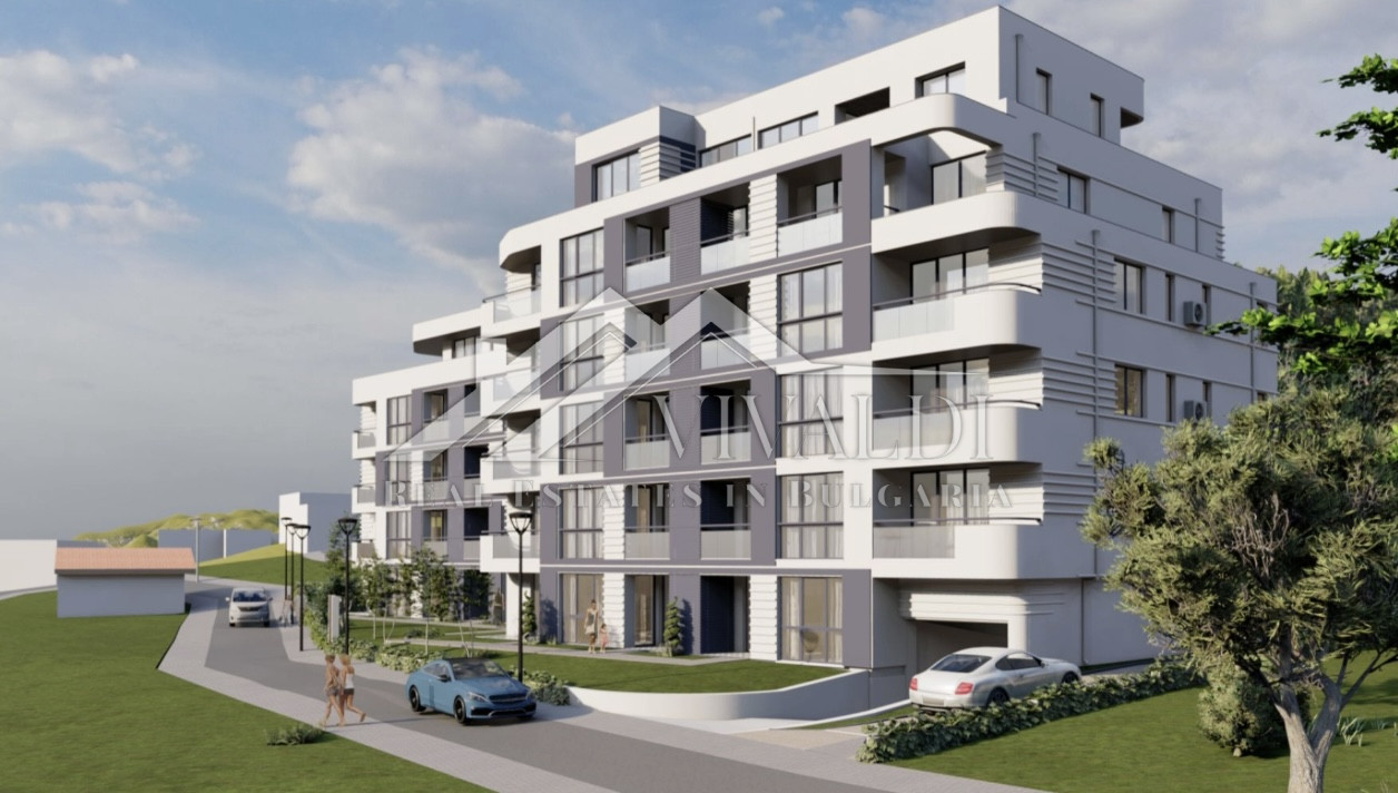 Двухкомнатная квартира в новом комплексе «Бял Шоколад» в кв. Виница, г.Варна