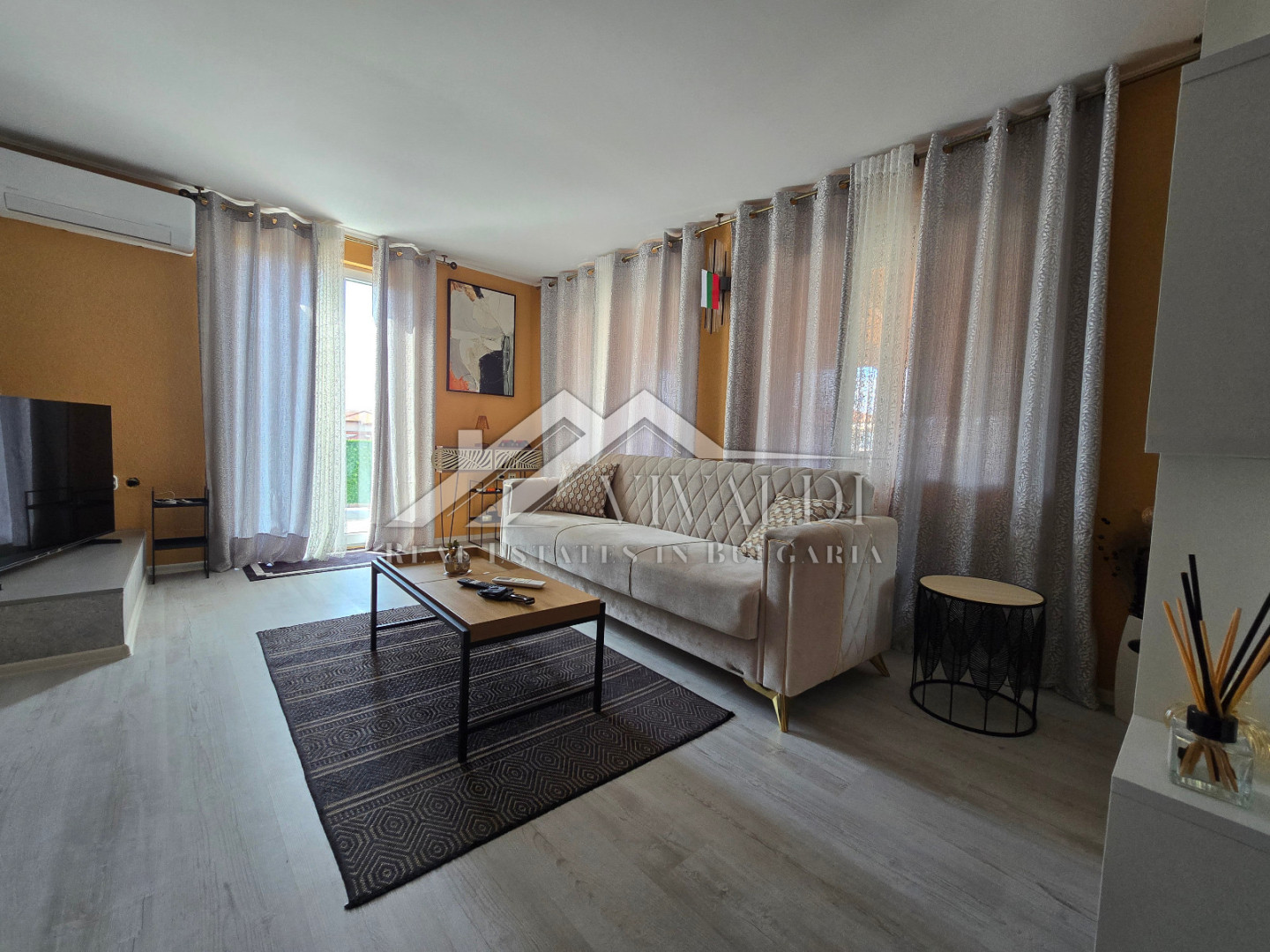 Уютен апартамент с една спалня в село Равда