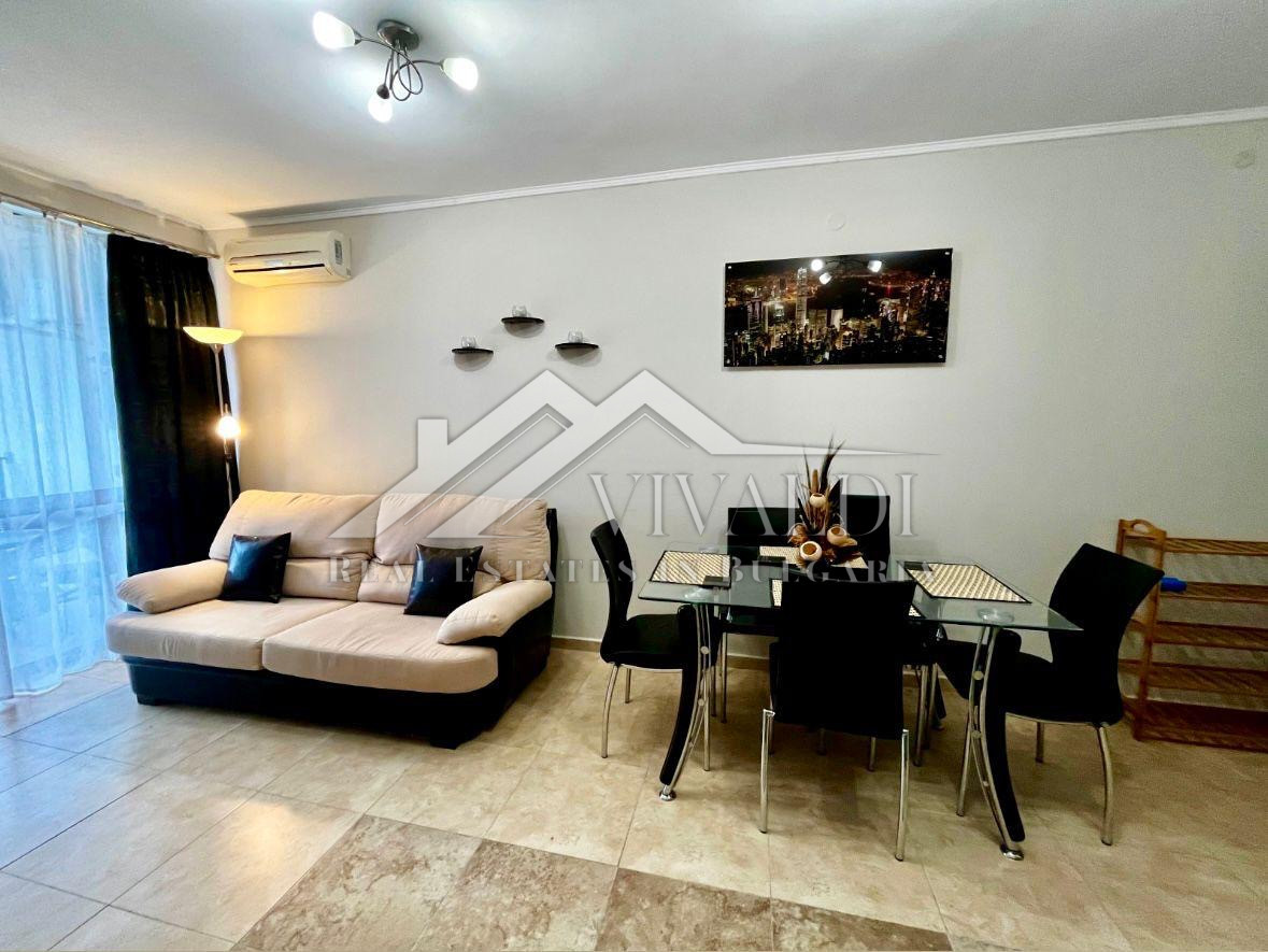 Двустаен апартамент в комплекс Аполлон, Равда